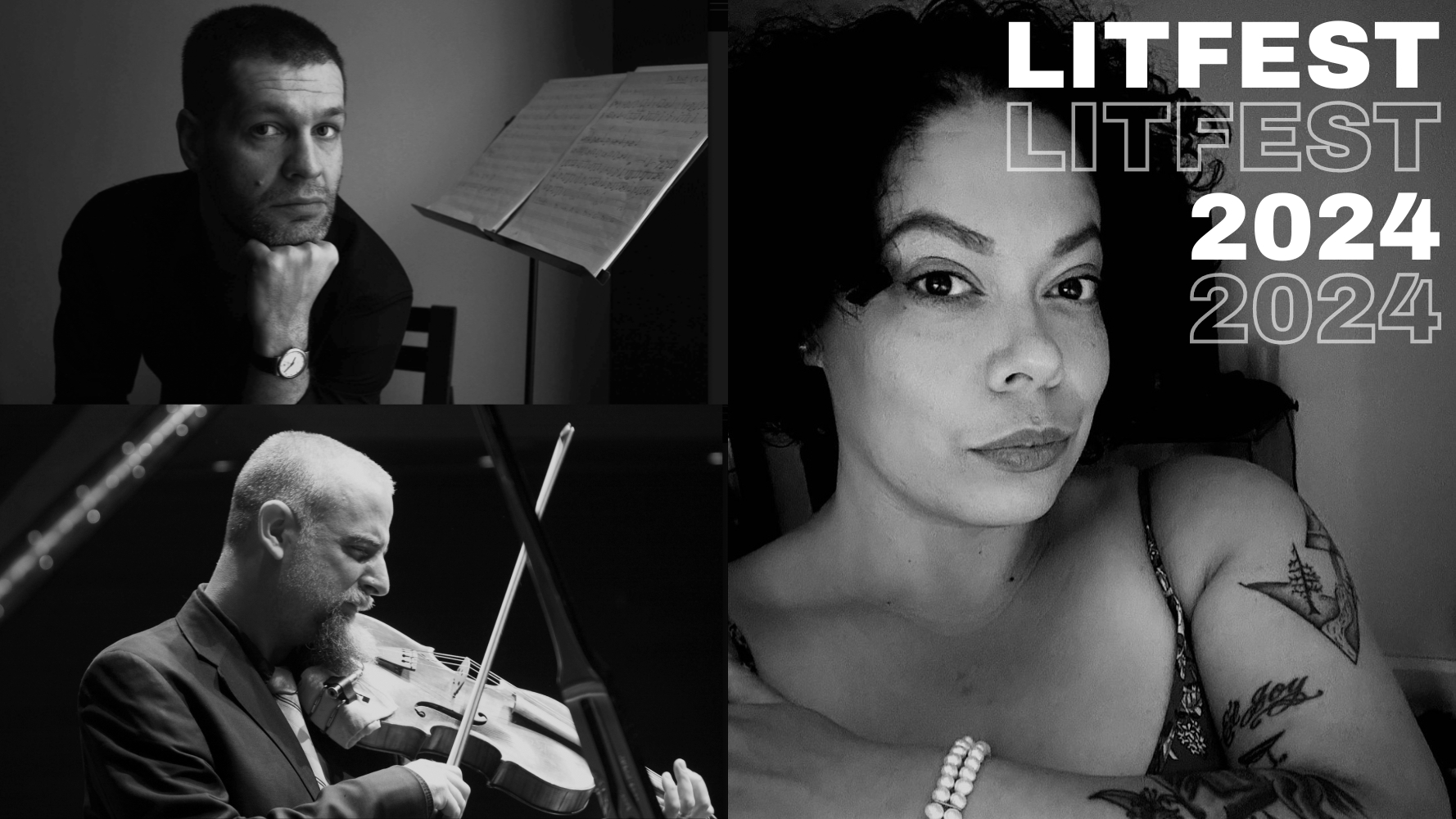 LitFest 2024: Transylvanian Folk Songs Meet Jazz Poetry with Lucian Ban, Mat Maneri, Joy Priest, & the International Writing Program