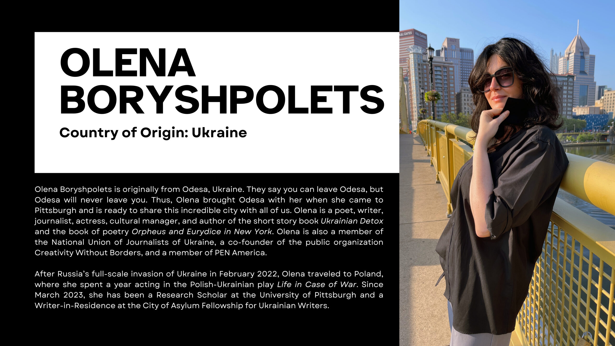writers in residence portfolio