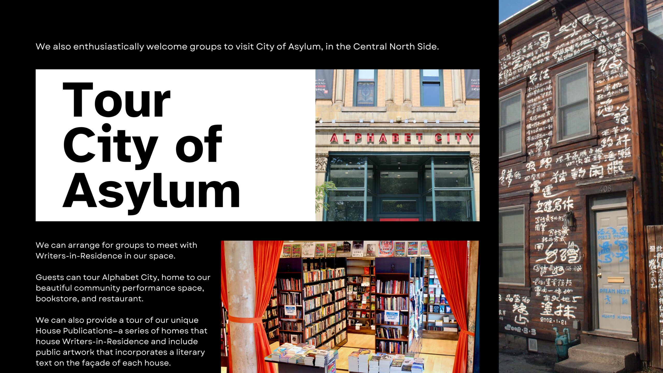 writers in residence portfolio