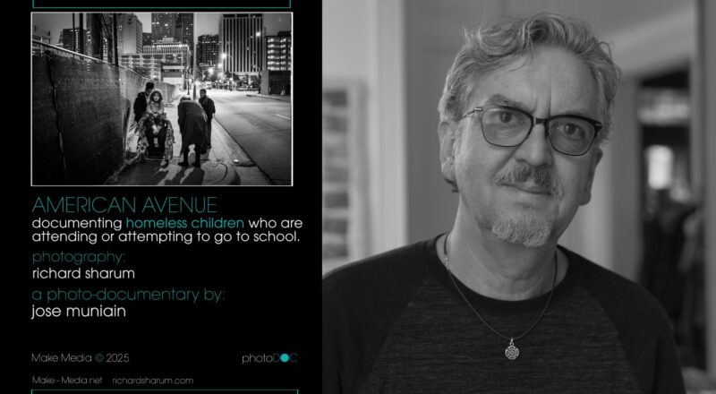 On Topic: Jose Muniain’s Photo Documentary “American Avenue” (Childhood Homelessness)