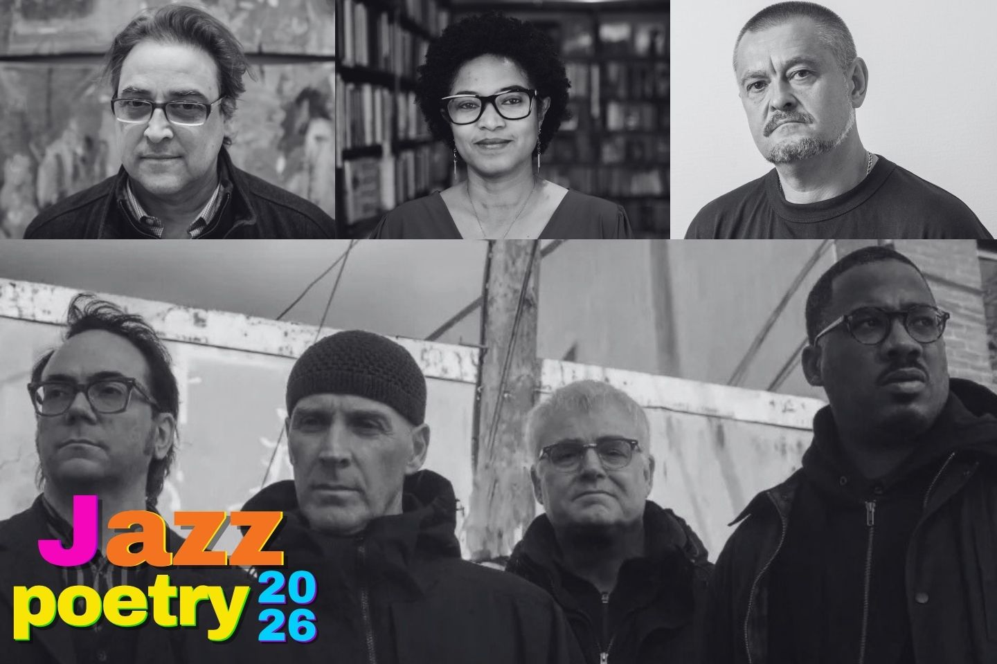 Jazz Poetry 2026: The Messthetics & James Brandon Lewis with Mark Andryczyk, Rania Mamoun & Volodymyr Rafeyenko